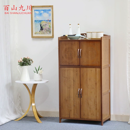 Бейнский джиухуанский бамбук Химинг шкаф простой шкаф для хранения простые и современные бесплатные комбинации