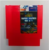 Последняя версия FC US версии NES Game Combision Card 150 -IN -одна игровая карта со звездами звезд