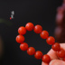 Vòng tay mã não Nam đỏ tự nhiên Hạt hồng Persimmon Hoa văn đỏ rực đủ màu Đá nổi Vòng tay đỏ Nam chính hãng Nam và nữ vòng tay kim cương Vòng đeo tay Clasp