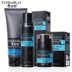 Bộ chăm sóc da của nam giới Yue Bao Lai Bộ ba mặt điều trị bộ sữa rửa mặt + Toner + kem dưỡng da sữa tắm dành cho nam Đàn ông điều trị