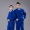 2017 nam và nữ mới phù hợp với dày twill bông hàn quần áo xây dựng quần yếm chống xơ hóa mặc xưởng