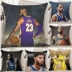 NBA Los Angeles Lakers ngôi sao bóng rổ Kobe Bryant, James ảnh tùy chỉnh món quà giường gối ngủ gối sinh nhật - Trở lại đệm / Bolsters