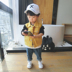 Chàng trai cao bồi vest trẻ em mùa xuân và mùa hè mỏng mô hình bé trai áo khoác 2018 Hàn Quốc phiên bản mới cô gái nhỏ vest thủy triều Áo ghi lê