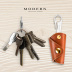 Đức HIỆN ĐẠI lưu trữ quan trọng túi da túi chìa khóa retro creative key lưu trữ da túi chìa khóa ví móc chìa khóa nữ Trường hợp chính