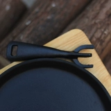 Испанский Viejovalle Outdoor Семейный обеденный магазин Коммерческий европейский ли чугунный стейк -поддон с высоким уровнем