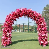 Новое свадебное украшение, полное цветов, архи шелковые цветы декоративное железорудное стенд свадебный праздник дверь полные цветы