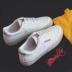 Giày trắng nhỏ 2018 hè mới phiên bản Hàn Quốc của giày vải hoang dã nữ sinh viên phong cách Hồng Kông