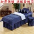 Cao cấp tinh nhung dày màu denim bedspread vẻ đẹp chăm sóc sắc đẹp thẩm mỹ viện có thể được tùy chỉnh dầu gội đầu massage bedspread - Trang bị tấm mẫu ga phủ giường spa Trang bị tấm