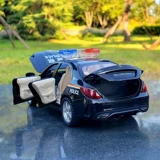 Mercedes Benz, bmw, warrior, полицейская машина, реалистичная модель автомобиля, игрушечная машина со светомузыкой, масштаб 1:32, полиция