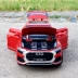 1:32 Audi Q8 off-road SUV hợp kim mô hình xe mô phỏng kim loại xe mô hình đồ trang trí âm thanh và ánh sáng kéo trở lại đồ chơi xe - Chế độ tĩnh đồ chơi trẻ em Chế độ tĩnh