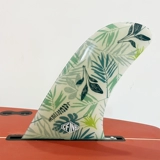 New10 -INCH Свежие листья односторонние хвостовые плавники, хвосты -сидели, стеклянное волокно хвостовое руль с одноизой