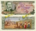 Costa Rica 5 krona 1989 phiên bản của đô la Mỹ tiền giấy trên mặt sau bức tranh sơn dầu tinh tế ngoại tệ tiền giấy tiền xu Tiền ghi chú