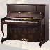 New Shia De Piano Upright Piano Teak Wood Log Light 123 Model dương cầm