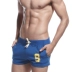 Seobean của nam giới thời trang sexy arro quần thể thao nhà tập thể dục cầu lông chạy quần short ba quần Quần thể thao
