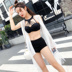 Bikini chia áo tắm nữ ba mảnh tấm thép thu thập Hàn Quốc mùa xuân nóng ren sexy nhỏ hương thơm đồ bơi đồ bơi 2 mảnh dáng váy Bộ đồ bơi hai mảnh