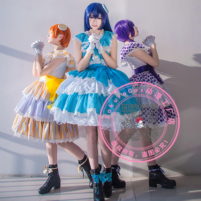 taobao agent Lovelive! Lily White 5th concert Haiye Starry Sky Greek Cosplay Cost