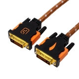Кабель Huangdao DVI 24 1 двухканальный dvi-d подключение компьютерной видеокарты кабель ЖК-монитора кабель DVI 10/15 метров