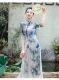 Khiêu vũ cổ điển trang phục khiêu vũ sườn xám của phụ nữ quần áo luyện tập vần gạc Trung Quốc phong cách dân tộc áo hiệu suất quần áo bộ