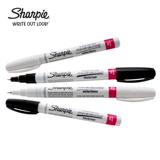 Американская краска Sanfu Sharpie Pen Pen 0,7 мм тонкая голова без выцветших черно -белых двух цветов на выбор