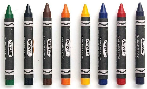 American Crayola, большой карандаш 98-5200 для 8-цветной доски