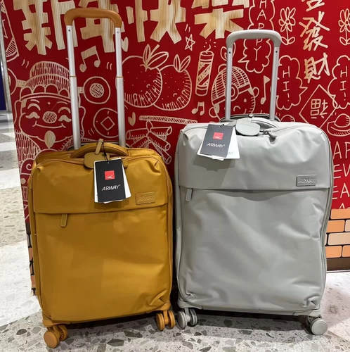 Сверхлегкий универсальный багажный чемодан, 20 дюймов, ткань оксфорд, 24 дюймов