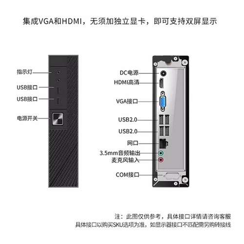 Intel N5095 Mini Hosting Office Office 4K Video Win10