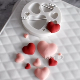 Lulushino Fondant Cake Силиконовая плесень 520 Ganpez Моделирование плесени любовь/красные губы/розы