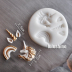 LULUSHINO Fondant Silicone Khuôn khô Pes Mô hình Khuôn mẫu Dream Mini Unicorn Beast Sừng nhỏ Cầu vồng - Tự làm khuôn nướng khuôn nướng bánh Tự làm khuôn nướng