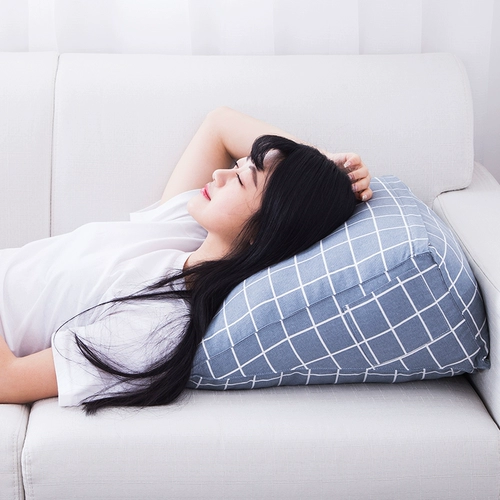Canvas Triangle Cushion Office The Atami кровать мягкая сумка большой задний диван задний кресло кресло подушка подушка подушка подушка подушка подушка