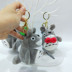 Cartoon Scent Totoro Doll Keychain Plush Toy Mặt dây chuyền Xe Key Túi quyến rũ Trang trí Quà tặng Sáng tạo - Đồ chơi mềm đồ chơi cho bé trai 1 tuổi Đồ chơi mềm