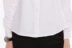 Slim V-Cổ new trắng lót nhỏ phù hợp với áo sơ mi cotton OL kinh doanh mặc áo sơ mi kích thước lớn hoang dã yếm màu rắn áo phao nữ 2020 Cộng với kích thước quần áo