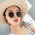 Phiên bản Hàn Quốc của kính râm mặt tròn cận thị nữ hipster Net đỏ đường phố thời trang retro phong cách Harajuku