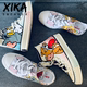 Converse Tom và Jerry khớp chuột và chuột 1970 giày vải 165734c 165732c - Plimsolls giầy thể thao nữ Plimsolls