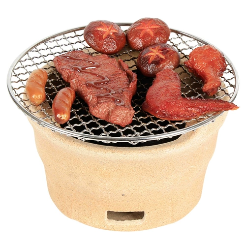 Японская стиль запеченная в помещении мини -жареные на коглеродные печи, чтобы съесть печь для барбекю.