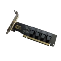 Полу высокой перегородки PCIE 3.0 4,0 x16 до 4 штук SFF-8643 Адаптер
