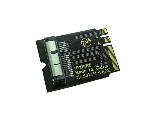 Black Apple Free -Drive BCM943602CS BCM94360CS к ключу A + E к адаптированному адаптеру карты