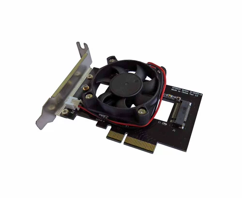 Halfhight Change Fan Fan Охлаждение PCIE X4 NVME M.2 NGFF SSD для карты ротора PCIE X4