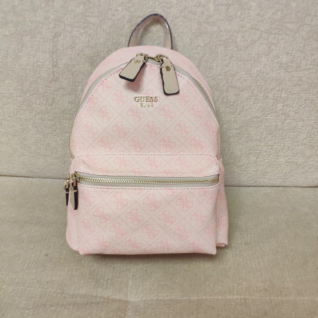 Pinkguess new pattern Backpack printing Double zipper Hand carry fine Shoulder strap Tidal current package G648E