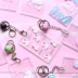 Unicorn Keychain Thẻ Set Bus Thẻ Gạo Sinh Viên ID Xe Buýt Kiểm Soát Truy Cập Giao Thông Thẻ Bìa ví đựng tiền mini nữ Hộp đựng thẻ