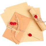 Десять лет старого магазина более 20 цветных писем о бумаге конверт творческий конверт наборов простых литературных романтических любовных писем Красивый ретро