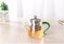 Chịu nhiệt độ cao trà thủy tinh đặt hoa ấm trà Kung Fu trà lễ với bộ lọc thép không gỉ lót trà đen Pu'er cup Trà sứ