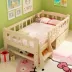 Trẻ em mới của công chúa giường trẻ em thông đơn loại giường trẻ em giường với hộ lan tôn sóng cậu bé cô gái giường khâu giường