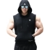 BodyDream Hoodie nam Slim Jacket mùa xuân và mùa hè thể thao áo len các cặp vợ chồng không tay không tay trùm đầu ăn mặc