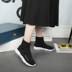 2018 mùa xuân mới giày thể thao nữ Hàn Quốc phiên bản của ulzzang hoang dã vớ đàn hồi giày Harajuku sinh viên giày cao Giày cao gót