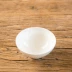 【L27】Lô trắng nguyên chất Luzerne dòng sản phẩm sứ xương mới nhiệt độ cao và bát cơm thương mại 5 inch được tráng men trắng