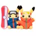 Nhật Bản trượt tuyết chính hãng pokemon Pokémon Pikachu vài con búp bê búp bê một cặp đồ chơi sang trọng - Đồ chơi mềm Đồ chơi mềm