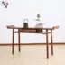 Old Elm Sơn Case miễn phí Nội thất Zen Phong cách Bàn gỗ rắn Màu đen Walnut Bảng điều khiển màu Bảng đơn giản Trung Quốc mới - Bàn / Bàn mặt bàn gỗ Bàn / Bàn