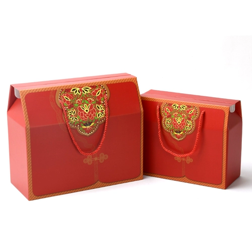 Весенняя красная универсальная портативная подарочная коробка, сделано на заказ, подарок на день рождения