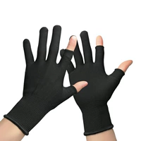 Тонкие эластичные нейлоновые перчатки подходит для мужчин и женщин, шелковые нитки, рабочий мобильный телефон, сенсорный экран