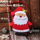 Рождественские серии рождественских носков, бисквиты с конфетами, подарочные пакеты, мешки, пакетные сумки для выпечки сумочки